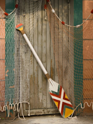 Весло дерев'яне одностороннє