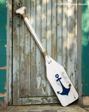 Весло дерев'яне декоративне одностороннє "Якір"