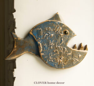 Дерев’яна риба Піранья