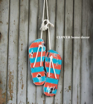 Дерев'яні  декоративні шльопанці (сланці)