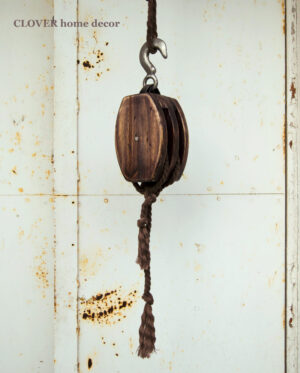 Декоративний дерев'яний корабельний блок