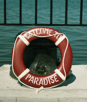 Рятувальний круг ø50 cm "WELCOME TO PARADISE"