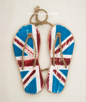 Дерев'яні  декоративні шльопанці (сланці)