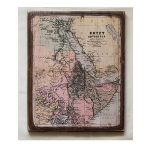 Карта "EGYPT" на дерев'яній основі